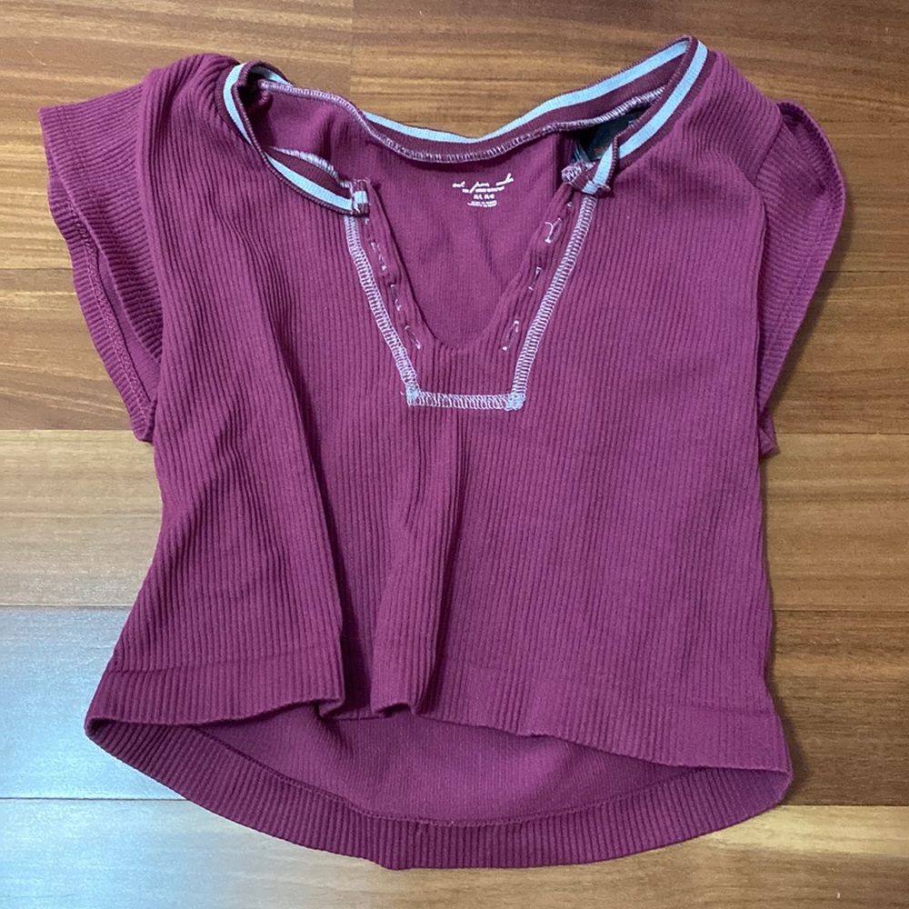 urban outfitters out from under go for gold seamless top